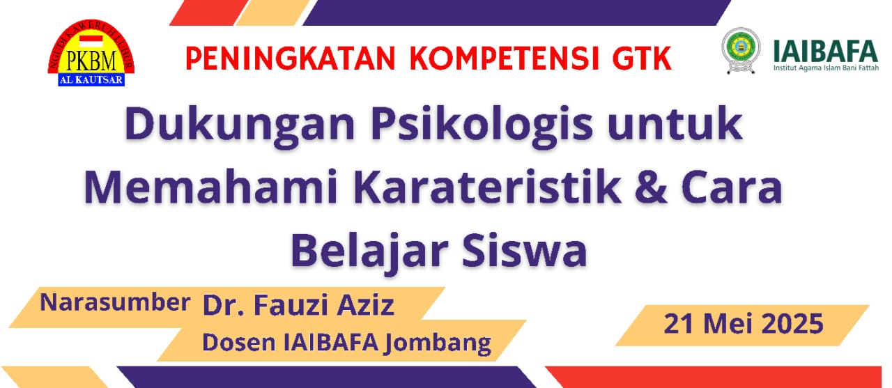 Tingkatkan Kualitas Pembelajaran, PKBM Al Kautsar Bekerjsama dengan IAIBAFA Jombang Adakan Workshop Psikologi Pendidikan