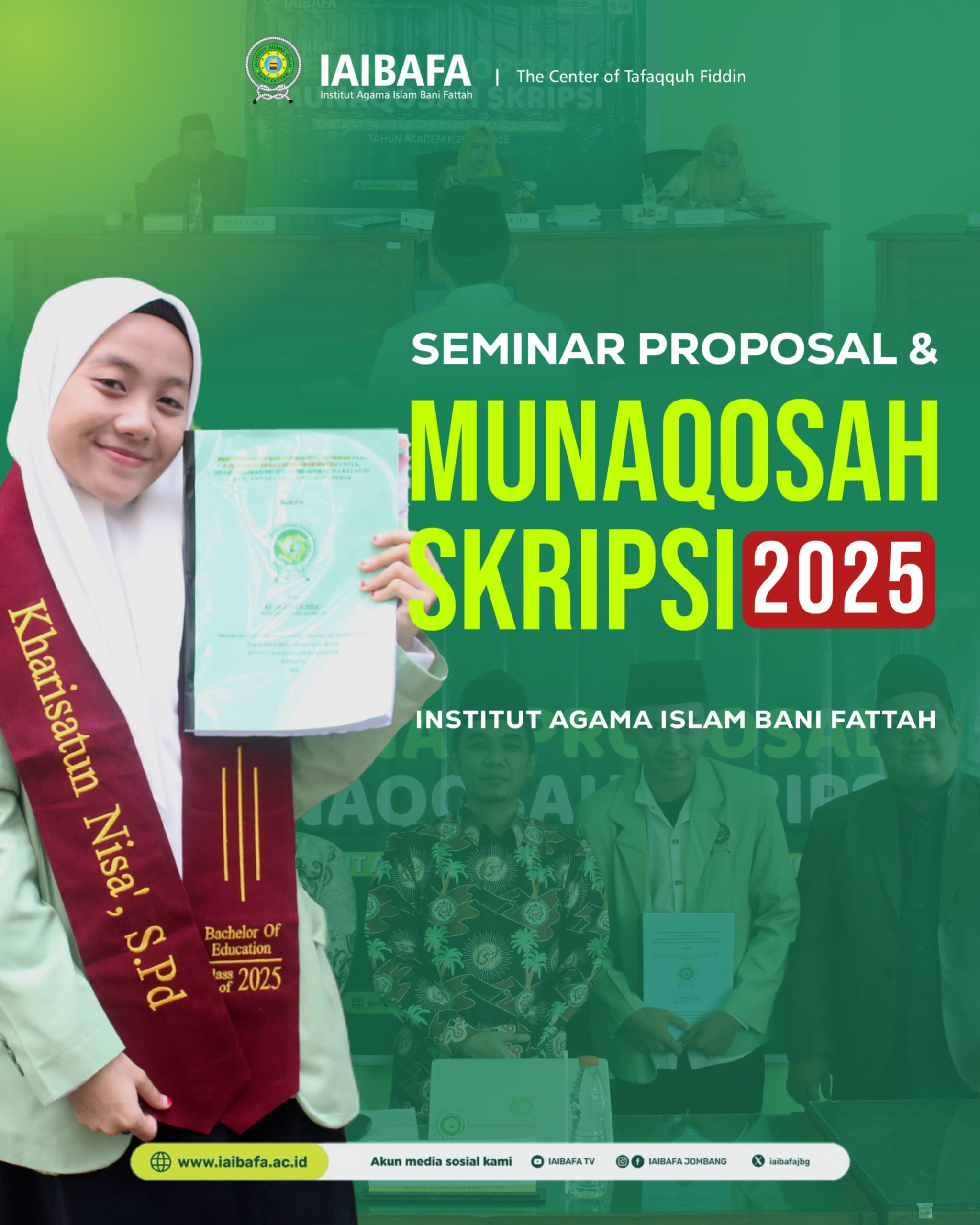 IAIBAFA Selenggarakan Seminar Proposal dan Munaqasyah Skripsi untuk Mahasiswa Semester Akhir