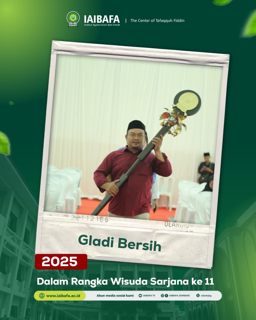 Jelang Wisuda XI, IAIBAFA Gelar Gladi Bersih di Gedung Serba Guna