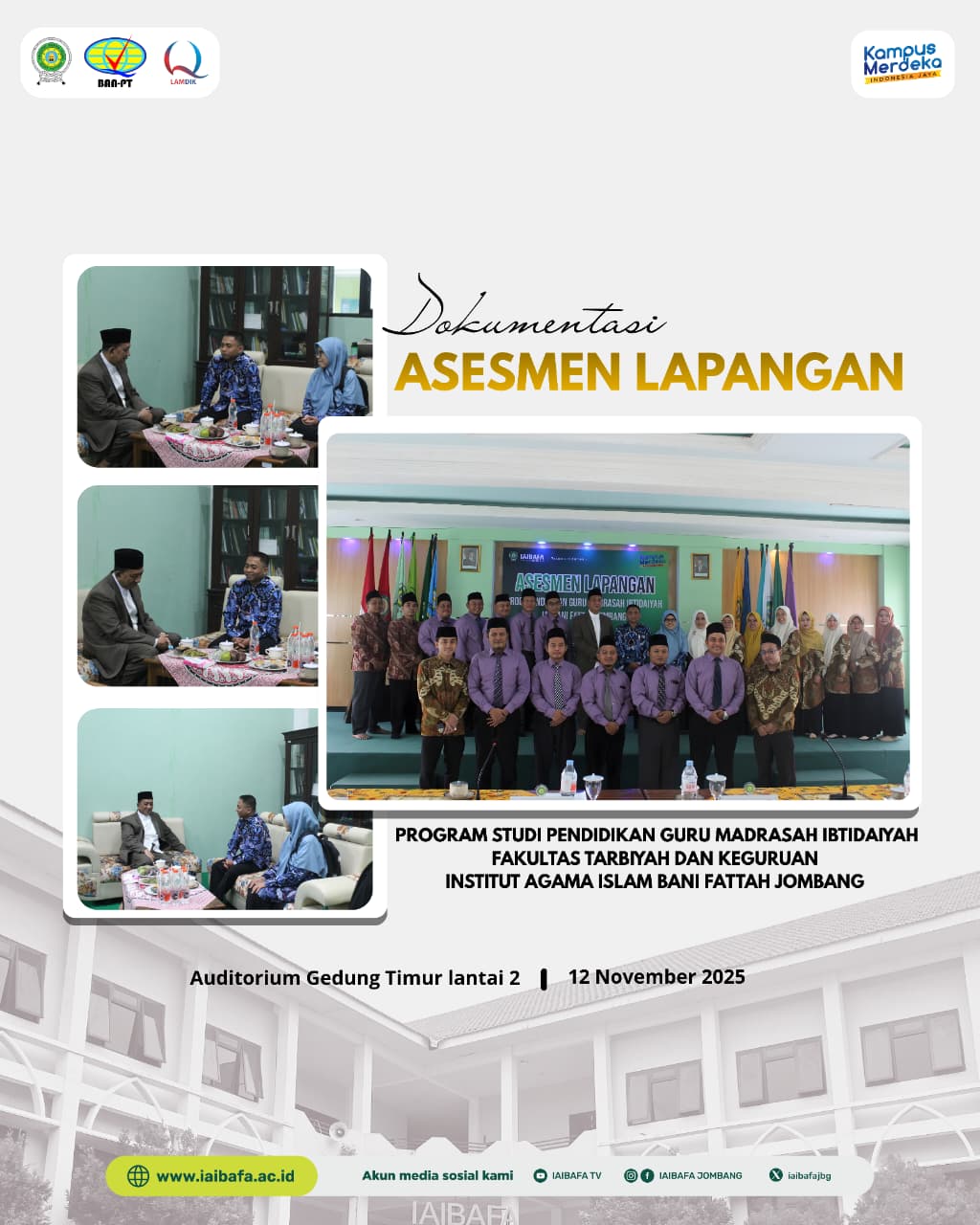 PGMI IAIBAFA Sukses Laksanakan Asesmen LAMDIK: Komitmen Mutu dan Testimoni Positif Mahasiswa